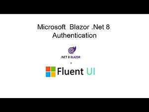 Microsoft Blazor .Net 8 Authentication