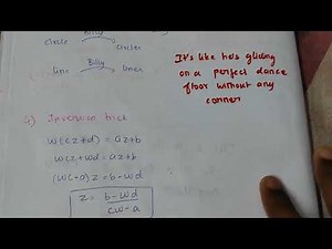 bilinear transformation 😂😂😂 in a funny way complex analysis z😇