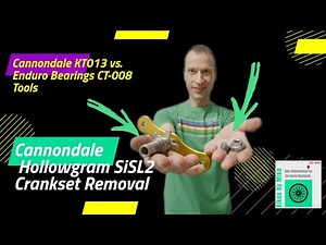 Cannondale Hollogram SiSL2 Crankset Removal