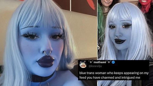 Who Is The 'Blue Trans Woman' Going Viral Online? Why 'Chromagoth' Content Creator 'SadieSlime' Is Blue Explained