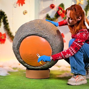 2.3M views · 16K reactions | Gigantic DIY Christmas ornament ✨ | 5-Minute Crafts Family | Facebook