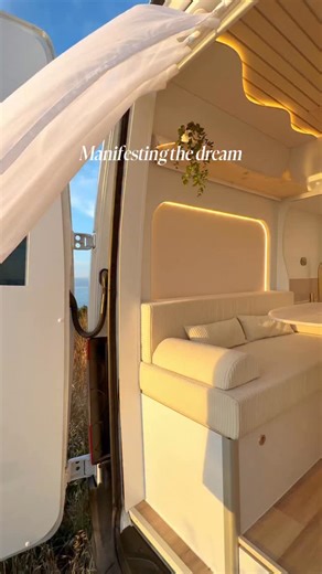 This could be your reminder to keep dreaming 🚐🌅✨ . . . #vanlife #campervan #vantour #vanbuild #camper #vanconversion | Dora Camper Studio