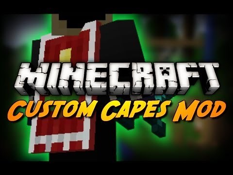 Minecraft Mod Review: CUSTOM CAPES! (Installation / Walkthrough)