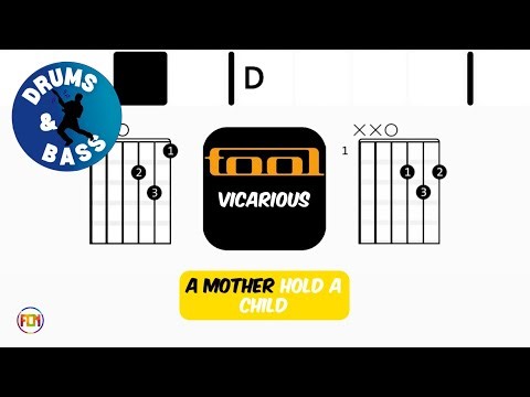 TOOL - Vicarious • Bass & Drums | Scrolling Guitar Chords & Lyrics