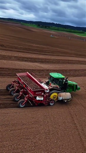 Modern Farming Power with Tractor Amazing Agriculture Work #shorts