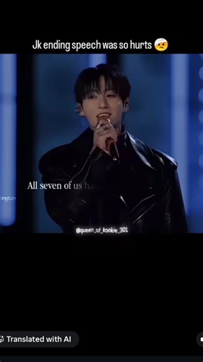 Jk ending speech was so hurts😔 #bts #btsvlivetoday #kpop #jungkookairport #btslive