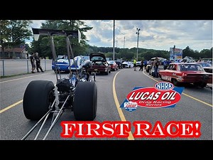 Drag Racing with Jet Cars! New England Dragway Night of Fire!
