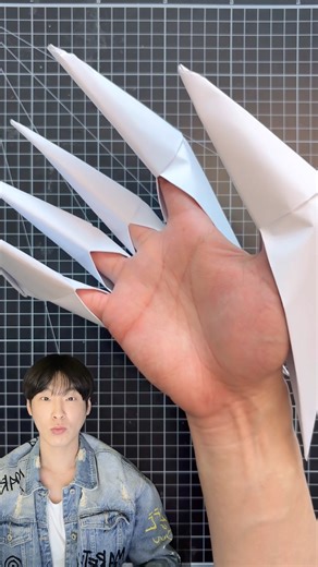 dragon claws paper tutorial