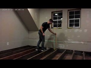 Floor Leveling With Laser- Ditch the String Line and Level!!