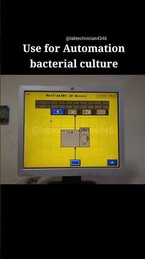 BacT/Alert machine/automatic bacterial culture/#microbiology #bacterias ‪@labtechnician4346‬