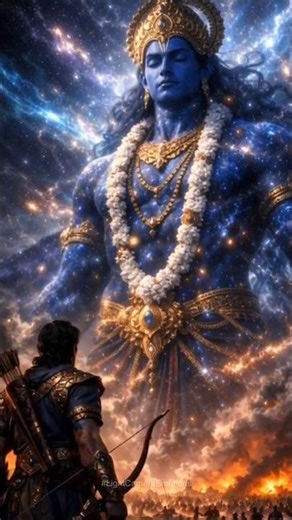 Krishna Vishvarupa #Kalki2898AD #ringtone #whatsappstatus #shorts #lightcameraemotions