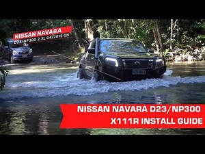 Nissan Navara D23/NP300 Ryco X111R installation guide