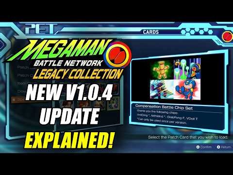 Mega Man Battle Network Collection - New Compensation Battle Chips Update Explained!