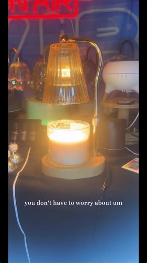 Candle Warmer Lamp with Timer Dimmer Adjustable Height for New Home Bedroom,Mothers Day Gifts,Vintage Home Decor for Scented Jar