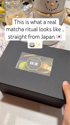 Unboxing My Matcha Making Set from Japan 🍵✨ | Aesthetic & Authentic#matcha #shorts #youtubeshorts