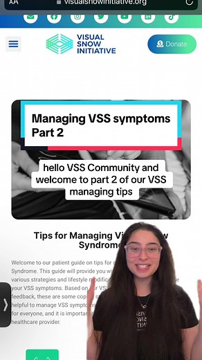 Managing VSS Symptoms: Essential Tips - Part 2