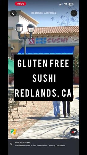 GLUTEN FREE SUSHI - Redlands, Ca