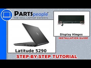 Dell Latitude 5290 (P27S002) Display Hinges How-To Video Tutorial
