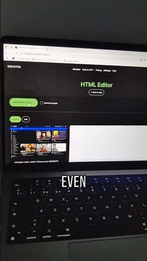 Transform Images to Code Instantly with AI Magic! #WebDevelopment
