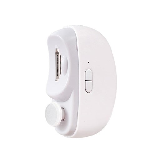 Electric Toenail Grinder for Thick Nails – 2-in-1 Automatic Nail Clipper & Trimmer, Safe Nail File for Hands & Feet, Ideal for Seniors, Kids & Adults(White)