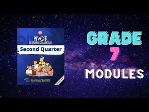 Grade 7 PIVOT 4A Modules l CALABARZON l Second Quarter l Download Now l with 2021 version