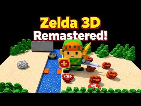 🔴 Legend Of Zelda Remastered In 3D