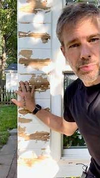 How I stop peeling paint