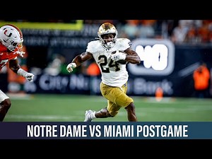 Notre Dame vs Miami Postgame Instant Reaction Show | Hit and Hustle