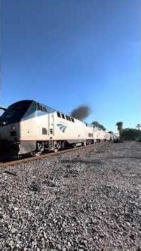 Amtrak P42 140 Gives A Massive Hornshow At Fullerton