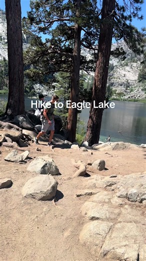 Eagle Lake. Experience this 1.8-mile out-and-back trail near South Lake Tahoe, California. Generally considered a moderately challenging route, it takes an average of 57 min to complete. This is a very popular area for hiking, so you'll likely encounter other people while exploring. The best times to visit this trail are May through October. Dogs are welcome, but must be on a leash.#eaglelake #eaglefalls #laketahoecalifornia #scenery #nature #beautiful #friends #following #teamwork #moiraratna #