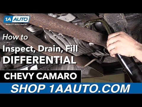 How to Check Differential 10-15 Chevy Camaro