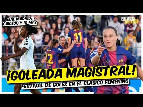 Barcelona demolishes Real Madrid in El Clásico for the Women's Champions League | Exclusives