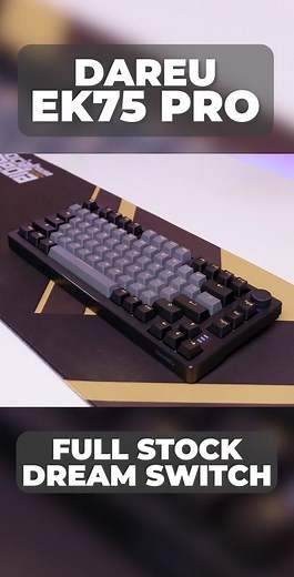 [Sound test] Dareu EK75 pro #shtech #soundtest #mechanicalkeyboard #da...