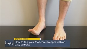 Easy exercises to focus on your foot’s core