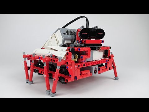 Lego Mindstorms Self-Driving Walking Robot | EV3