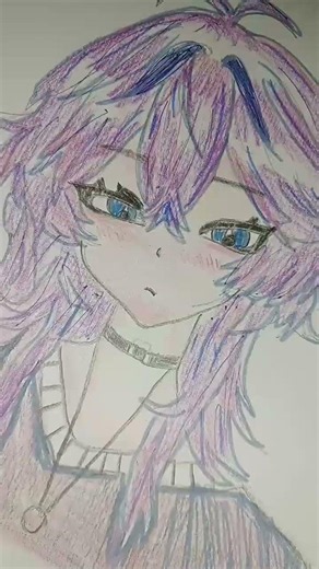 new trend with my oc style # #artisticchannel #drawing #anime #ayatart #art shortvideo