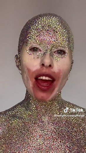 DOJA CAT SCHIAPARELLI INSPIRED LOOK ✨ THIS TOOK 27 Hours! Guess how many rhinestones?!