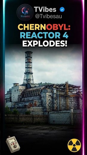 40 Years Since Chernobyl — The Explosion That Erased a City Overnight.