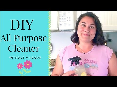 DIY All Purpose Cleaner Without Vinegar