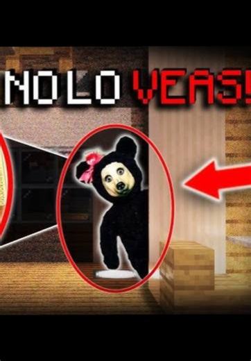 El terror del PERRO OSO en Minecraft Creepypasta