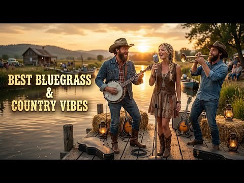 Country Road Bluegrass Live 🚗 Banjo & Americana Vibes