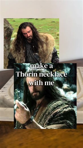 Create a Thorin Necklace: Crafting the King Under the Mountain