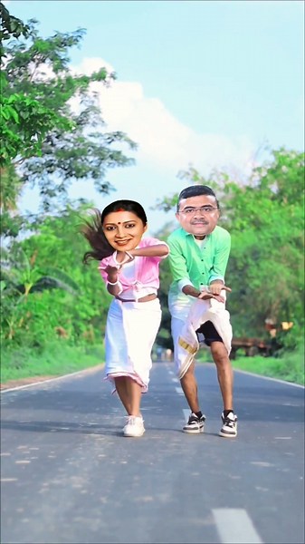 Subendhu Adhikari & Smriti Irani Jabardast Dance 🥱Pollywood Ke Noya Jodi | Fun #shorts #funnymeme
