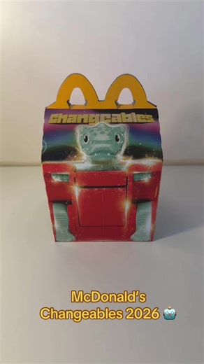McDonald's Changeables 2026: Happy Meal Robots