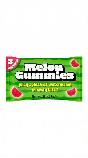 Gummy Packaging Design Made EASY with Adobe Illustrator!