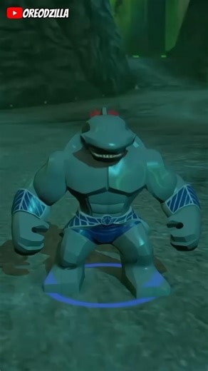 King Shark has the best idle animation of all Lego Games #videogames #legogames #lego
