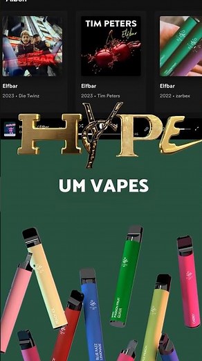 HYPE um Vapes