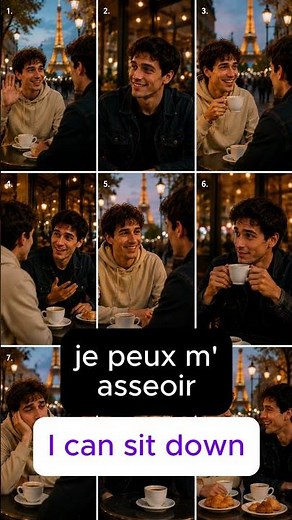 Easy French Café Conversation 🇫🇷☕ | Daily French for Beginners