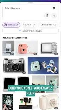 Create an animated Polaroid effect 📸 with Canva 🤩
