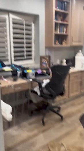 Watch as floodwaters surge through a window and destroy a family's basement in seconds during a recent storm in Utah. | The Weather Channel